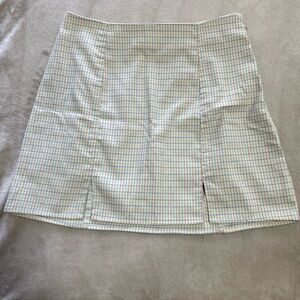 Urban Outfitters Graph Paper Miniskirt